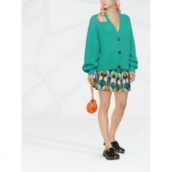 PINKO V-neck Knitwear Green -Dame-strikkegensere Salg unnamed file 5570