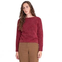 Rød Johnny Love Alicia Mohair Sweater Gensere Og Cardigans Red