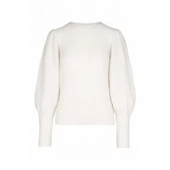 Maud Emily Knit - Off White White -Dame-strikkegensere Salg unnamed file 632