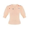 See By Chloé Short-sleeved Sweater Pink