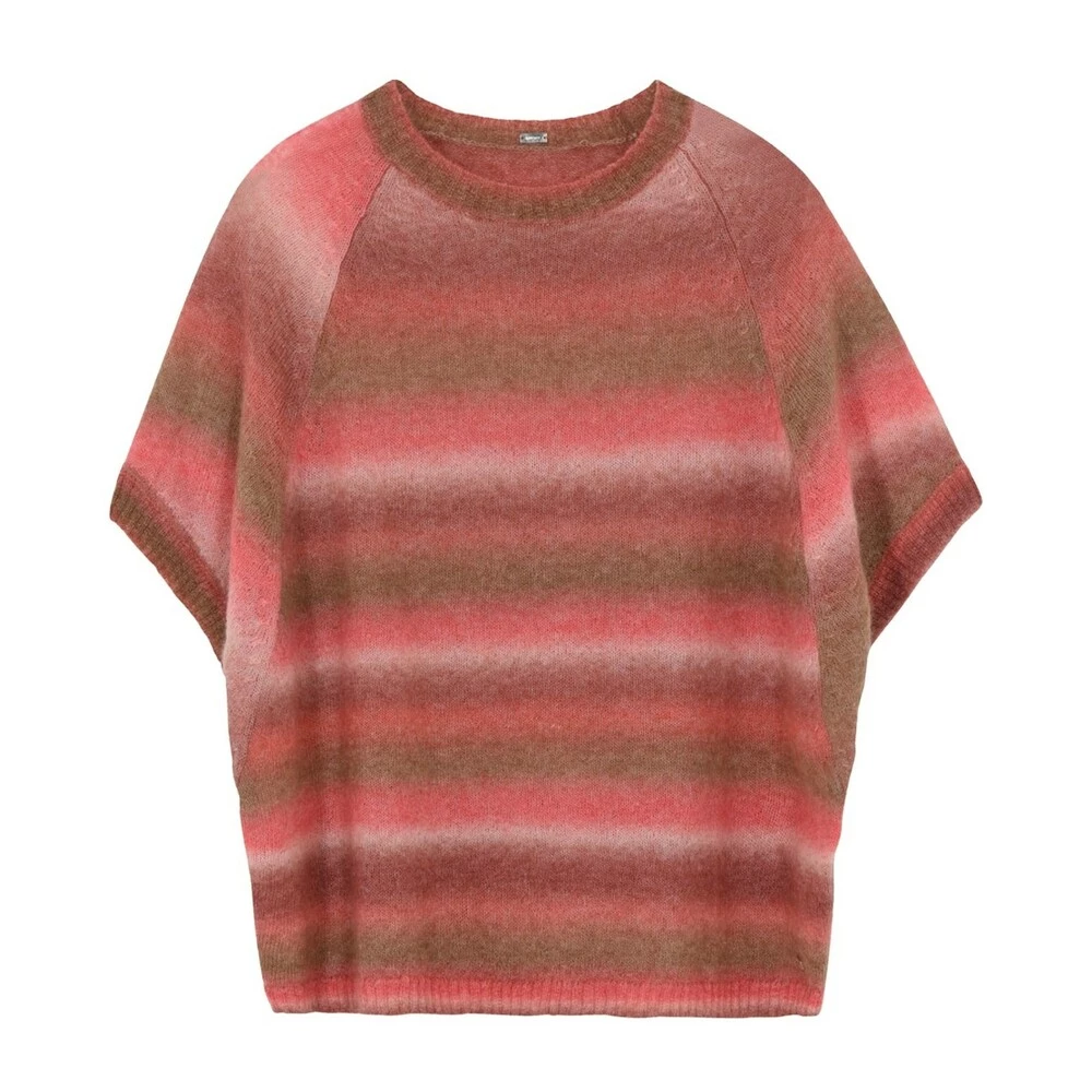 Gustav Round-neck Knitwear Pink 1 Gustav Round-neck Knitwear Pink