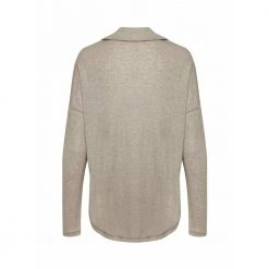 InWear Diddeiw Polo Blouse Dame Beige -Dame-strikkegensere Salg unnamed file 668