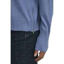 PULZ Jeans Sara Boatneck Pullover Blue 5 PULZ Jeans Sara Boatneck Pullover Blue -Dame-strikkegensere Salg unnamed file 691