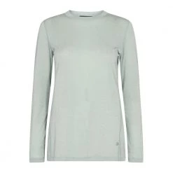 MOS MOSH Round-neck Knitwear White