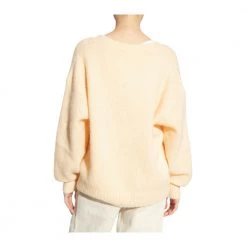 American Vintage Loose-fitting Sweater Orange -Dame-strikkegensere Salg unnamed file 725