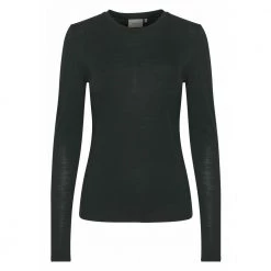 Sort Gestuz Sort Sividagz Wool Tee Topp Black -Dame-strikkegensere Salg unnamed file 740