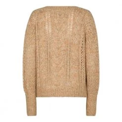 MOS MOSH V-neck Knitwear Beige