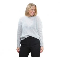 American Vintage Razpark Genser Gray -Dame-strikkegensere Salg unnamed file 772