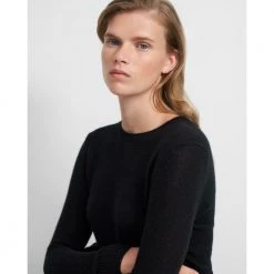 Theory Cashmere Crewneck Black