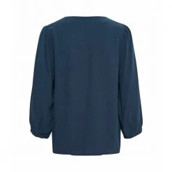 Cream Blouse Blue 10 Cream Blouse Blue -Dame-strikkegensere Salg unnamed file 821