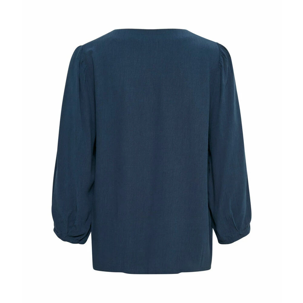 Cream Blouse Blue 5 Cream Blouse Blue - Bilde 5