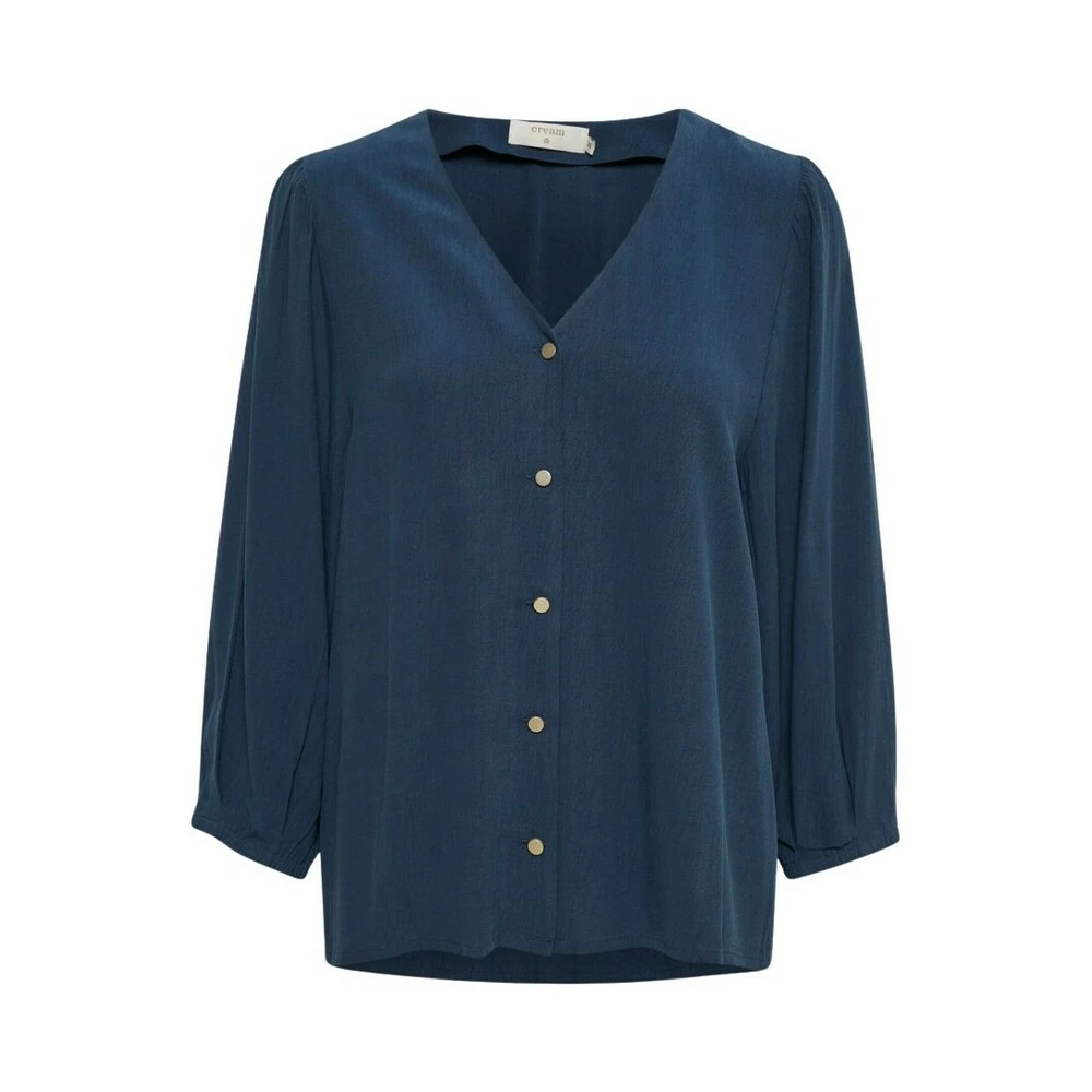 Cream Blouse Blue 6 Cream Blouse Blue - Bilde 6