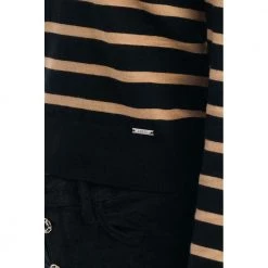 Liu Jo Round-neck Knitwear Black -Dame-strikkegensere Salg unnamed file 832