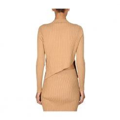 Stella McCartney Choker Sweater Beige
