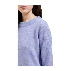 Selected Femme Sia Knit O-Neck Gensere Purple 7 Selected Femme Sia Knit O-Neck Gensere Purple -Dame-strikkegensere Salg unnamed file 855