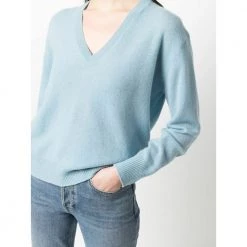 360Cashmere Sweater Blue -Dame-strikkegensere Salg unnamed file 894