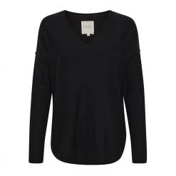 Part Two V-neck Knitwear Black