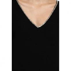 Kate Spade V-neck Knitwear Black -Dame-strikkegensere Salg unnamed file 928