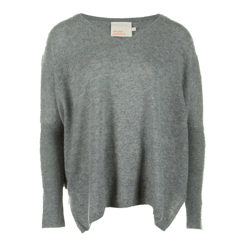 Absolut Cashmere Round-neck Knitwear Gray 1 Absolut Cashmere Round-neck Knitwear Gray