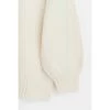 Hvit Davida Quarter Balloon Sleeve Sweater Genser White