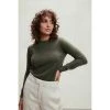 Grønn Davida Basic O-Neck Sweater Genser Green